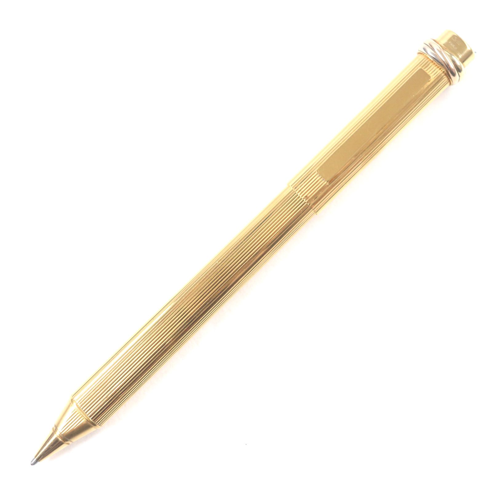 カルティエ ボールペン トリニティ ゴールド メンズ