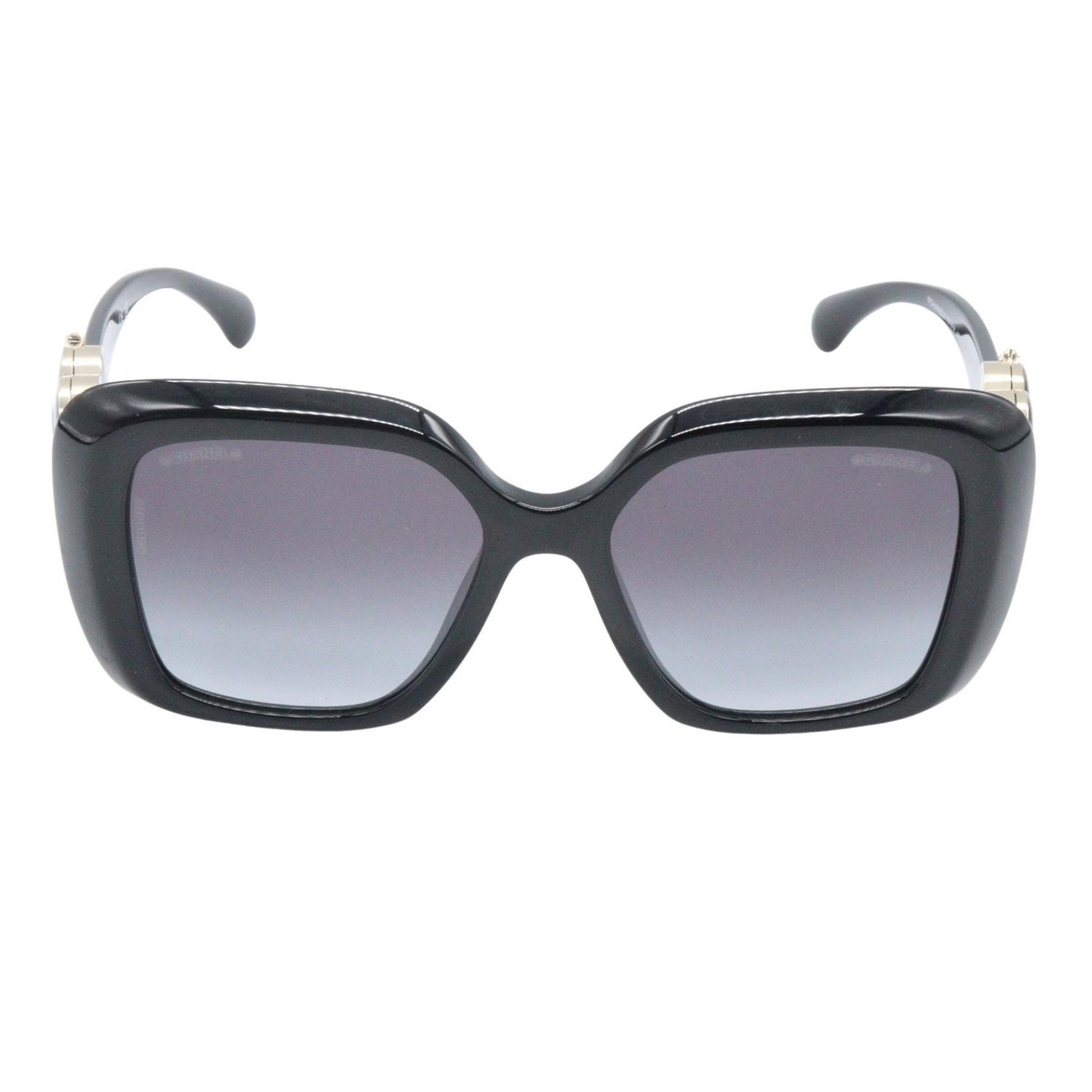 シャネル CHANEL サングラス サングラス 衣料品 アセテート レディース ブラック系 5518A 622/S6 【中古】