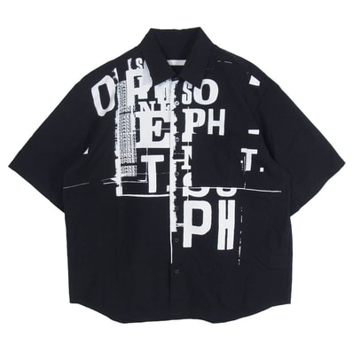 SOPHNET. ソフネット SOPH-250067 SIMON TAYLOR: BROKEN BEAUTY S/S SHIRT サイモン テイラー 半袖 シャツ ブラック系 S【中古】