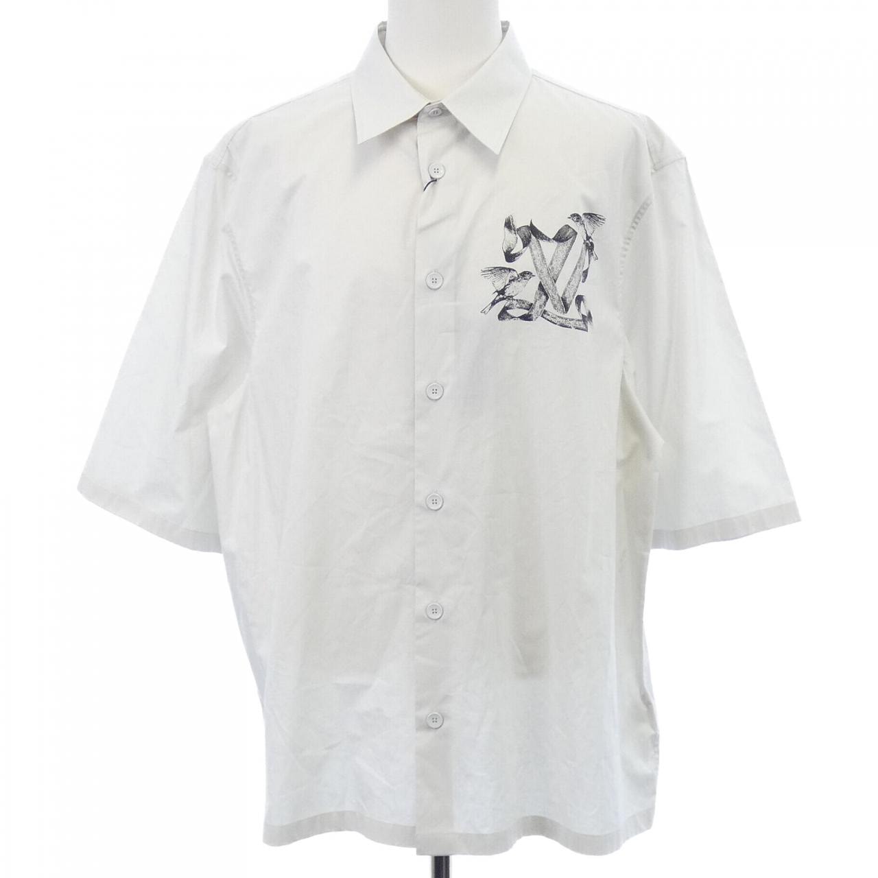 ルイヴィトン LOUIS VUITTON プリンテッドショートスリーブコットンシャツ HPS72WAVE S/Sシャツ