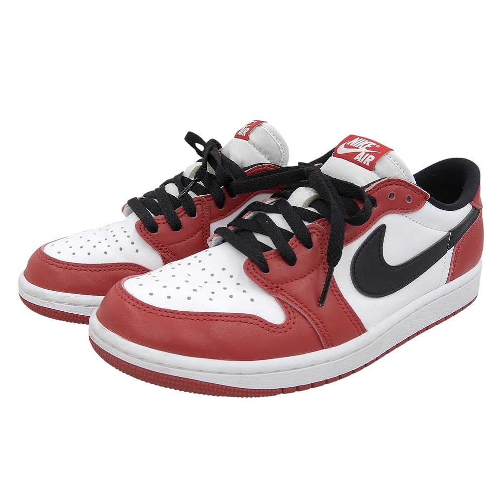ナイキ Air Jordan 1 Retro Low OG Chicago シューズ メンズ レッド×ホワイト 26cm HQ6998-600 26