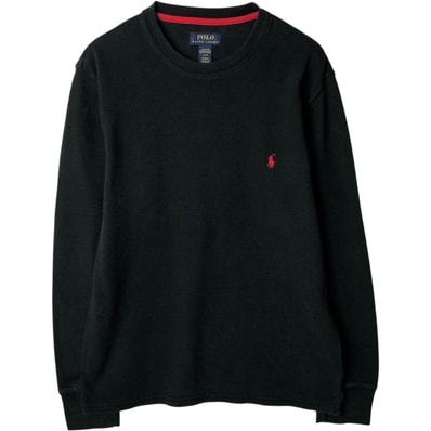 古着 ラルフローレン Ralph Lauren POLO RALPH LAUREN SLEEPWEAR サーマルロンT ハニカム メンズL相当/eaa632182