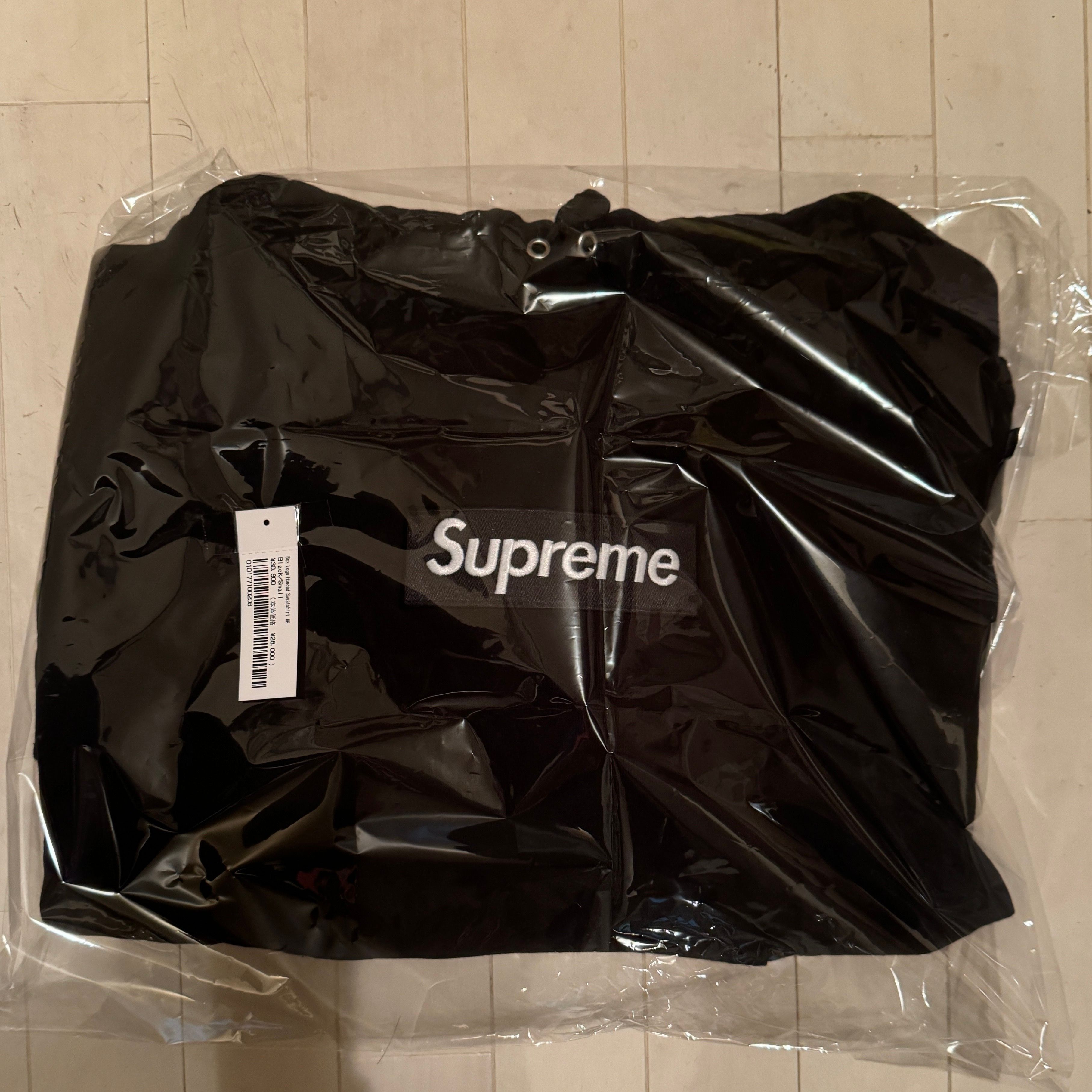 Supreme Box Logo Hooded Sweatshirt "Black" (23FW)