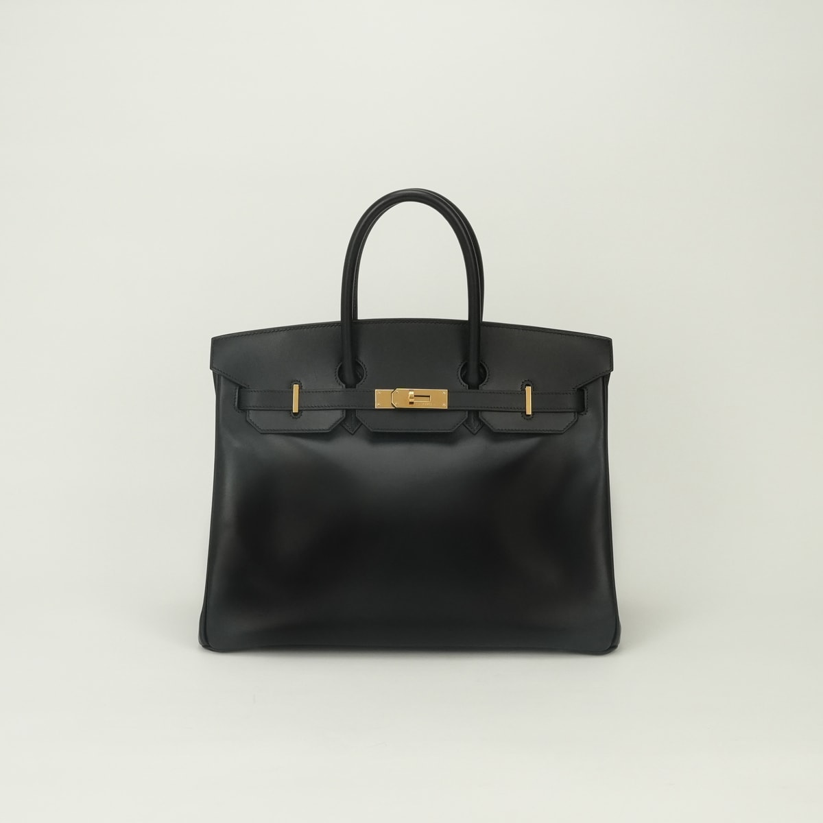 エルメス HERMES バーキン35 バーキン 35 バッグ トートバッグ ボックスカーフ ノワール Noir ブラック Black 黒 ゴールド金具 ハンドバッグ