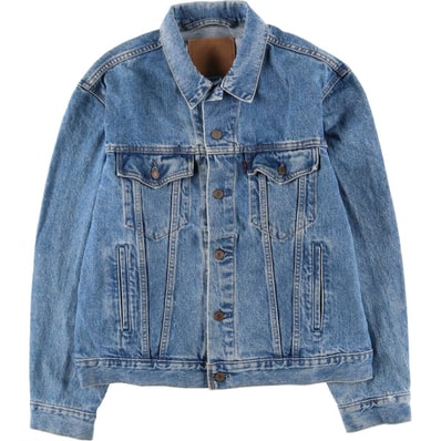 古着 リーバイス Levi's デニムジャケット Gジャン カナダ製 メンズL相当 ヴィンテージ/eaa603972