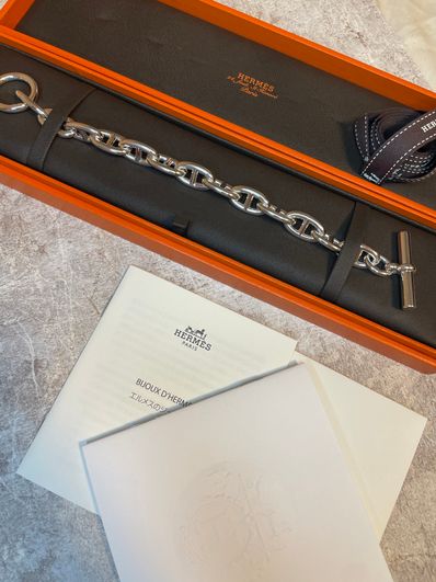 Hermes Chaine D'ancre GM Bracelet "Silver"