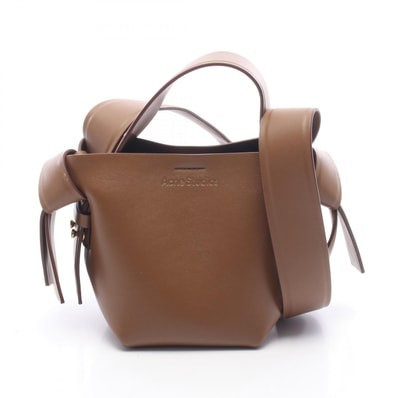 アクネストゥディオズ ACNE STUDIOS Musubi マイクロ 2WAY ショルダーバッグ バッグ レザー レディース ブラウン系 【中古】