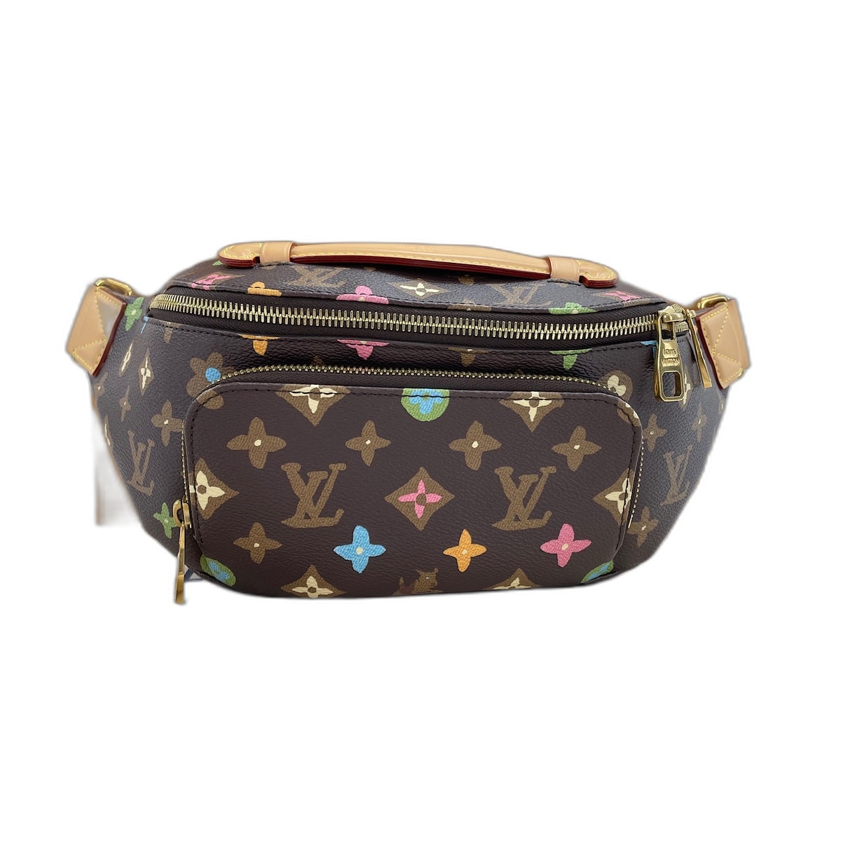 ヴィトン LV ラッシュ・バムバッグ ウエストバッグ【中古】