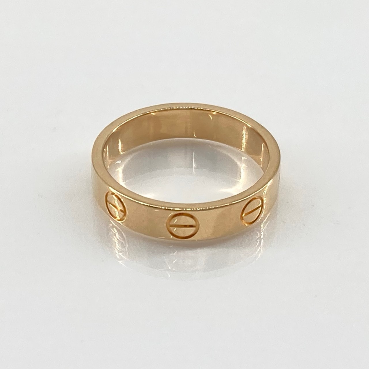 CARTIER(カルティエ) ミニラブ Au750 #47 #7号 リング・指輪 3.02g