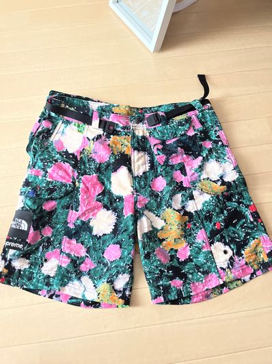 Supreme x The North Face Trekking Packable Belted Short "Flowers"