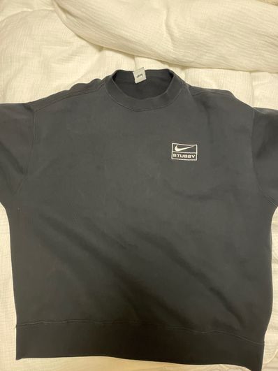 Stussy x Nike Wash Crew (US Size) "Black" DO5310-010