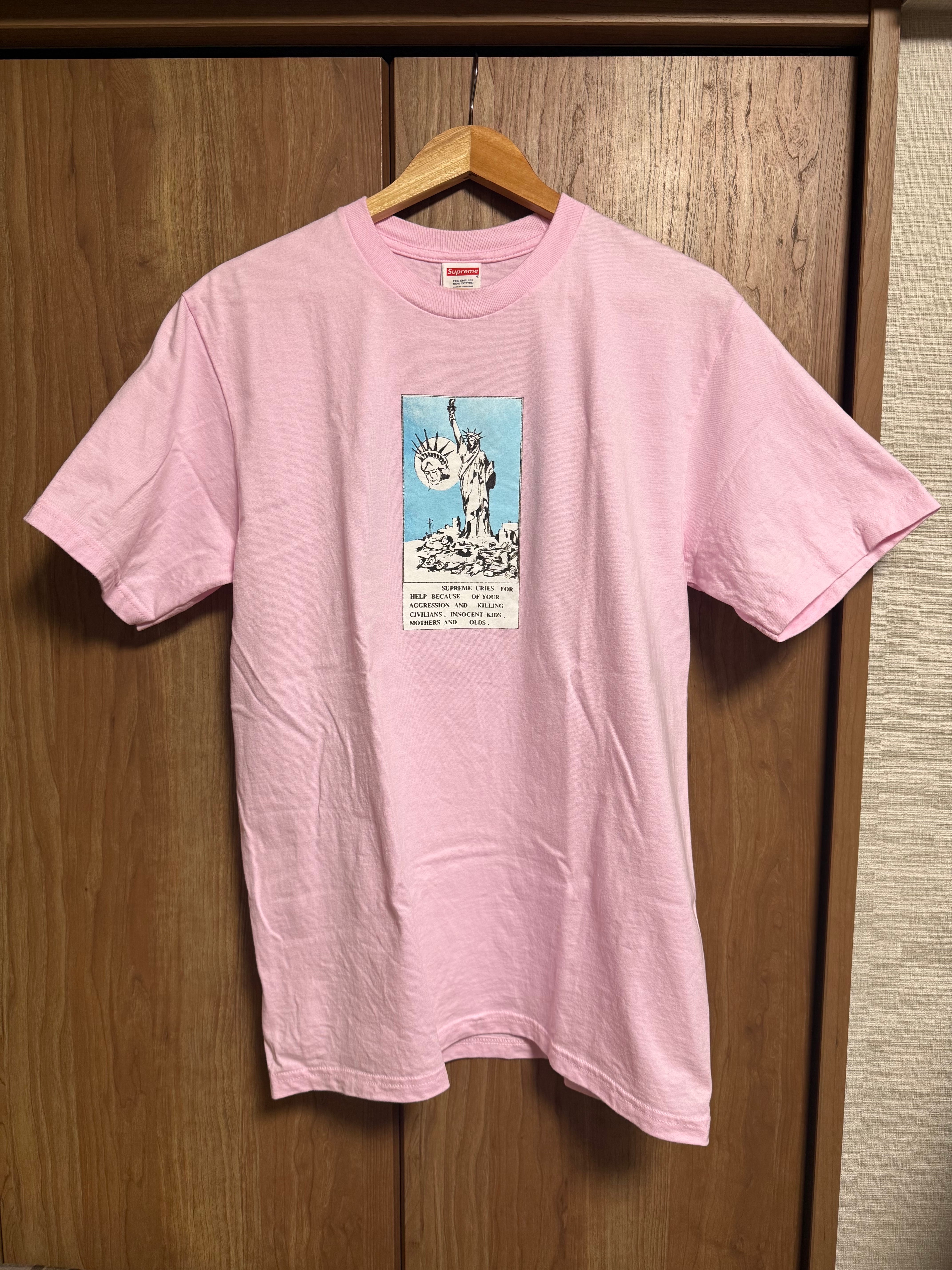 Supreme Liberty Tee "Light Pink"