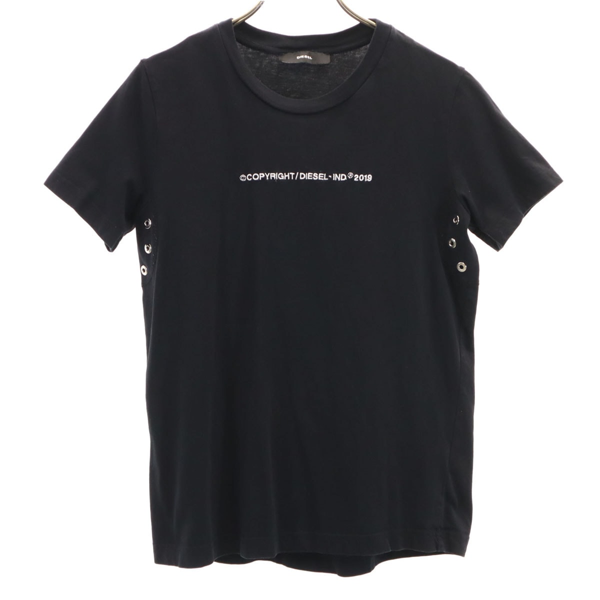 DIESEL ディーゼル 半袖 Tシャツ S ブラック