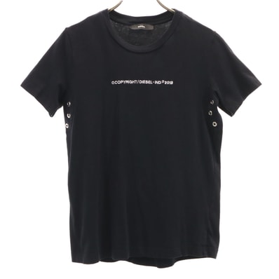 DIESEL ディーゼル 半袖 Tシャツ S ブラック
