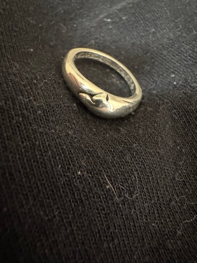 Chrome Hearts Baby Classic Flare Knee Ring "Silver"