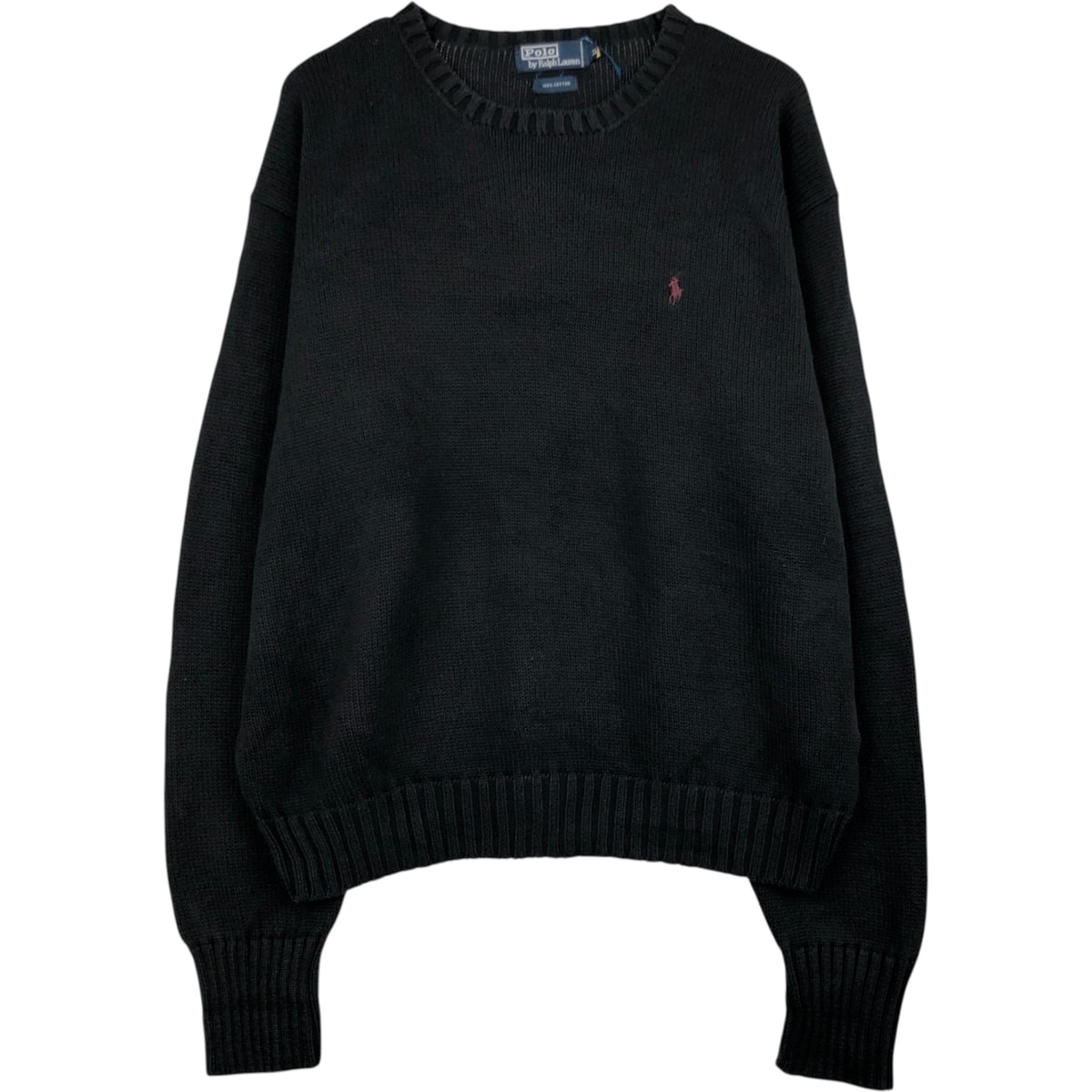 古着 ラルフローレン Ralph Lauren POLO by Ralph Lauren コットンニットセーター メンズXL相当/eaa627430