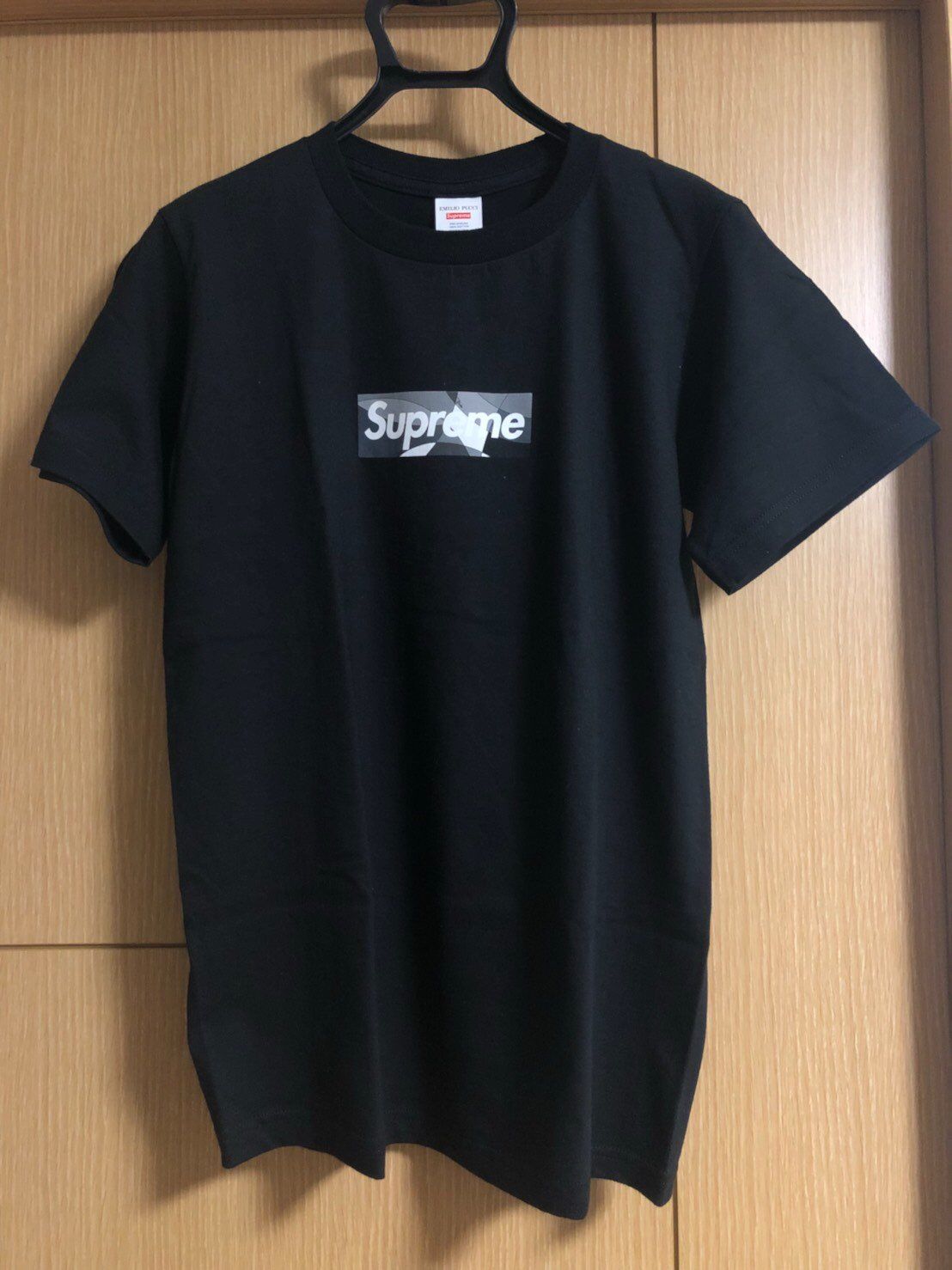 Supreme / Emilio Pucci® Box Logo Tee "Black/Black"
