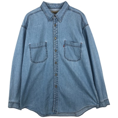 古着 リーバイス Levi's RED TAB 長袖 デニムシャツ メンズXL相当/eaa646640
