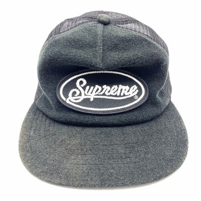 Supreme Terry Mesh Back 5-Panel "Black"