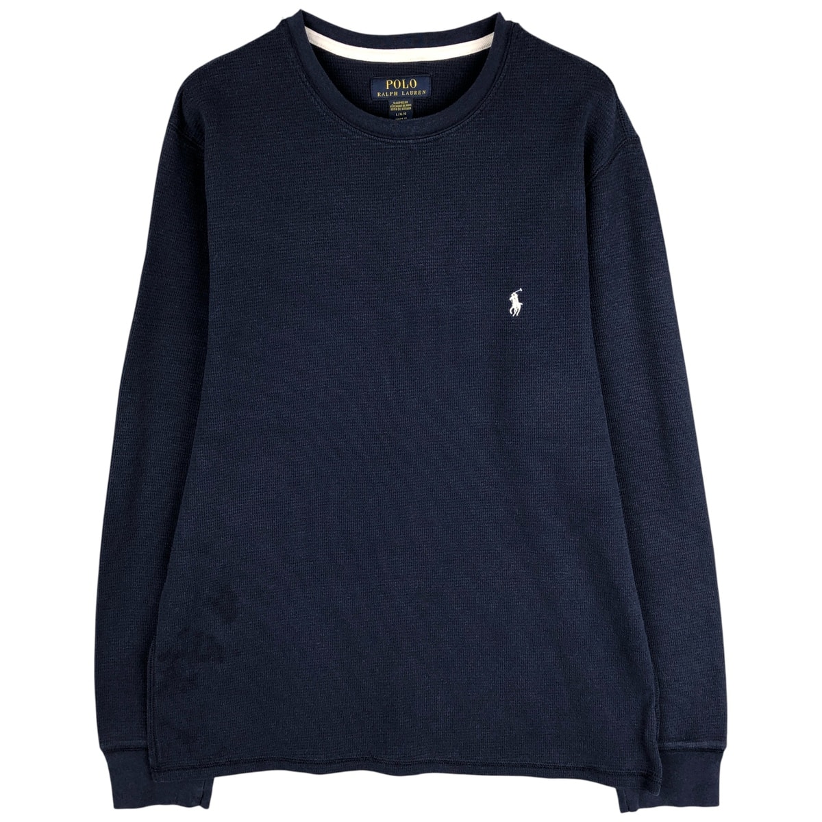 古着 ラルフローレン Ralph Lauren POLO RALPH LAUREN SLEEPWEAR サーマルロングTシャツ メンズL相当/eaa596404