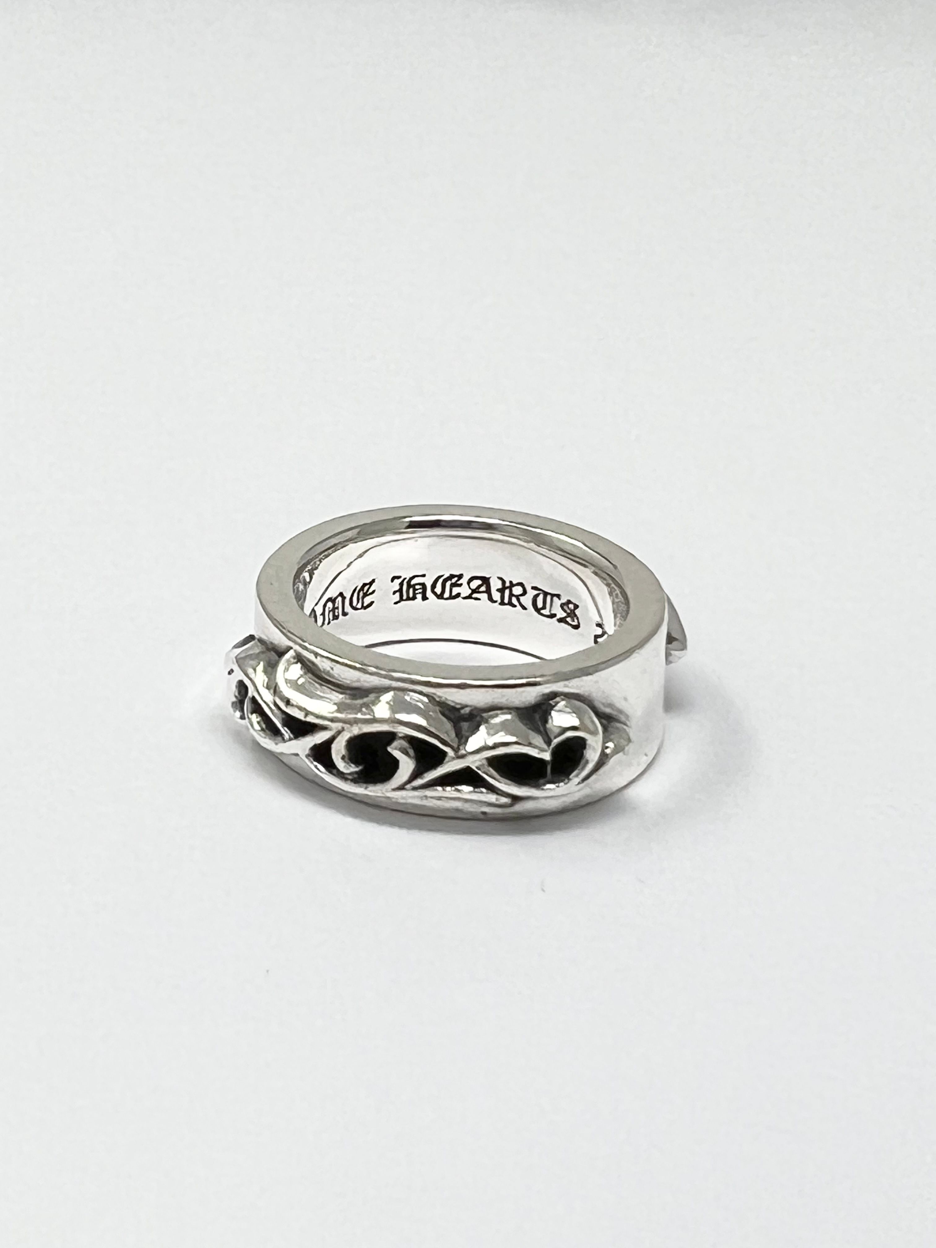 クロムハーツ ダブルナローヴァインバンド リング