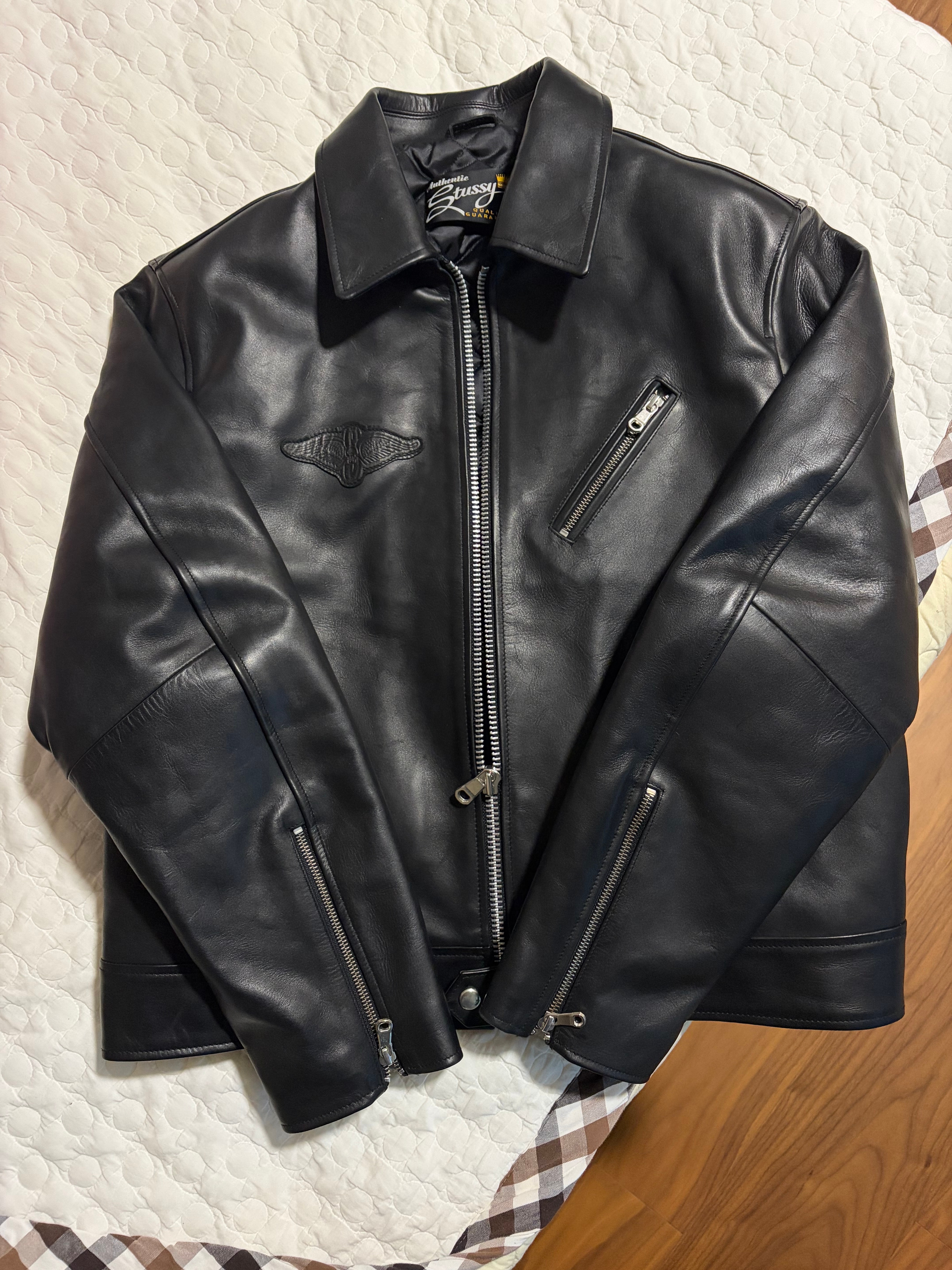 Stussy Biker Jacket "Black"