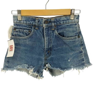 5刻印 ジップフライ デニム ショートパンツ【1141917066488】