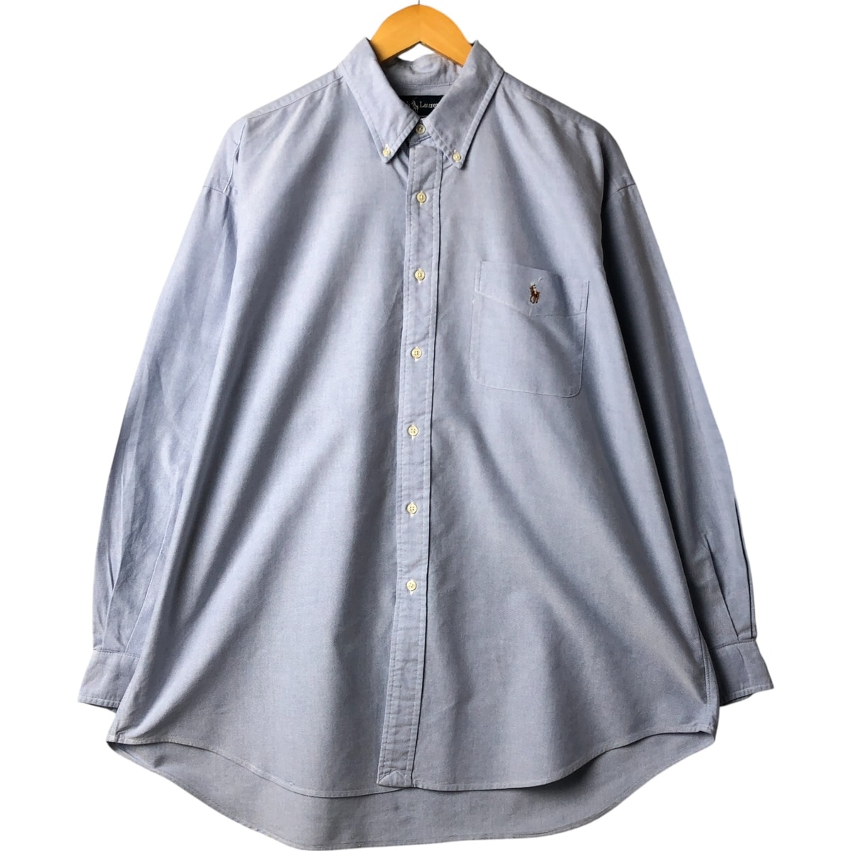 古着 ラルフローレン Ralph Lauren 長袖 ボタンダウンシャツ メンズXL相当/eaa567223