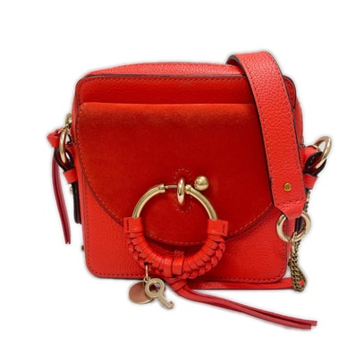 Chloe クロエ ジョアン カメラバッグ 斜め掛けバッグ オレンジ