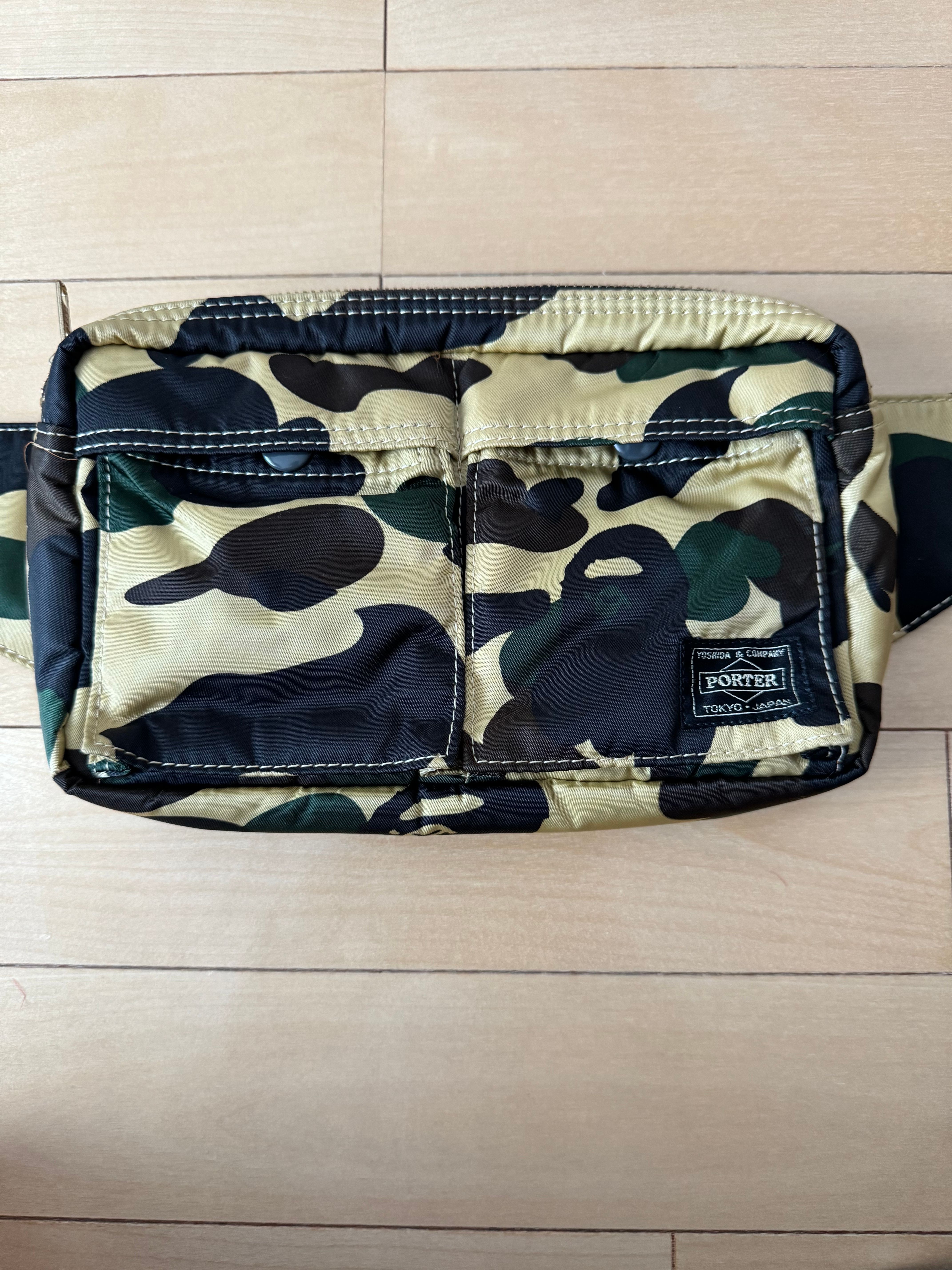 A BATHING APE/PORTER ポーター ウエストバック