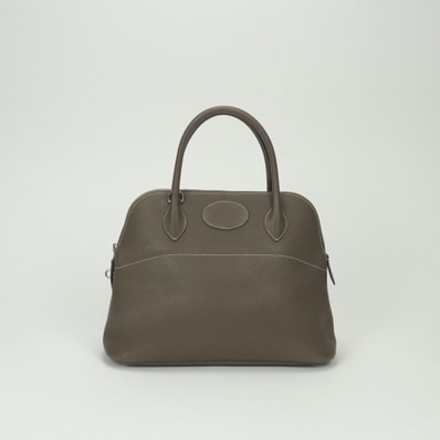 エルメス HERMES ボリード31 ボリード 31 バッグ トートバッグ ショルダーバッグ トリヨンクレマンス エトゥープ Etoupe グレー Gray シルバー金具 ハンドバッグ 2way