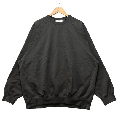GRAPHPAPER グラフペーパー 26AW GM263-70208B Hard Terry Crew Neck Sweat スウェット 56684