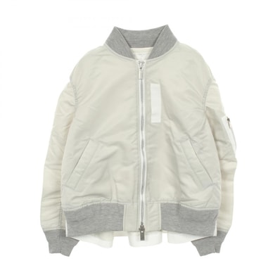 サカイ Sacai Nylon Twill Blouson ブルゾン 衣料品 アウター ナイロン メンズ グレー系 【中古】
