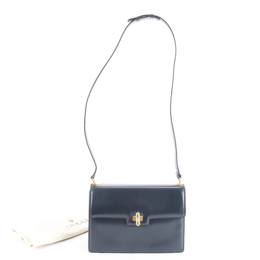 グッチ オールドグッチショルダーバッグ レザー