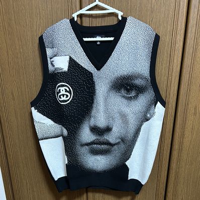 Stussy Photo Jacquard Vest "Black"