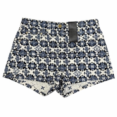 未使用品 ルイヴィトン ショートパンツ ブルー レディース IT 36