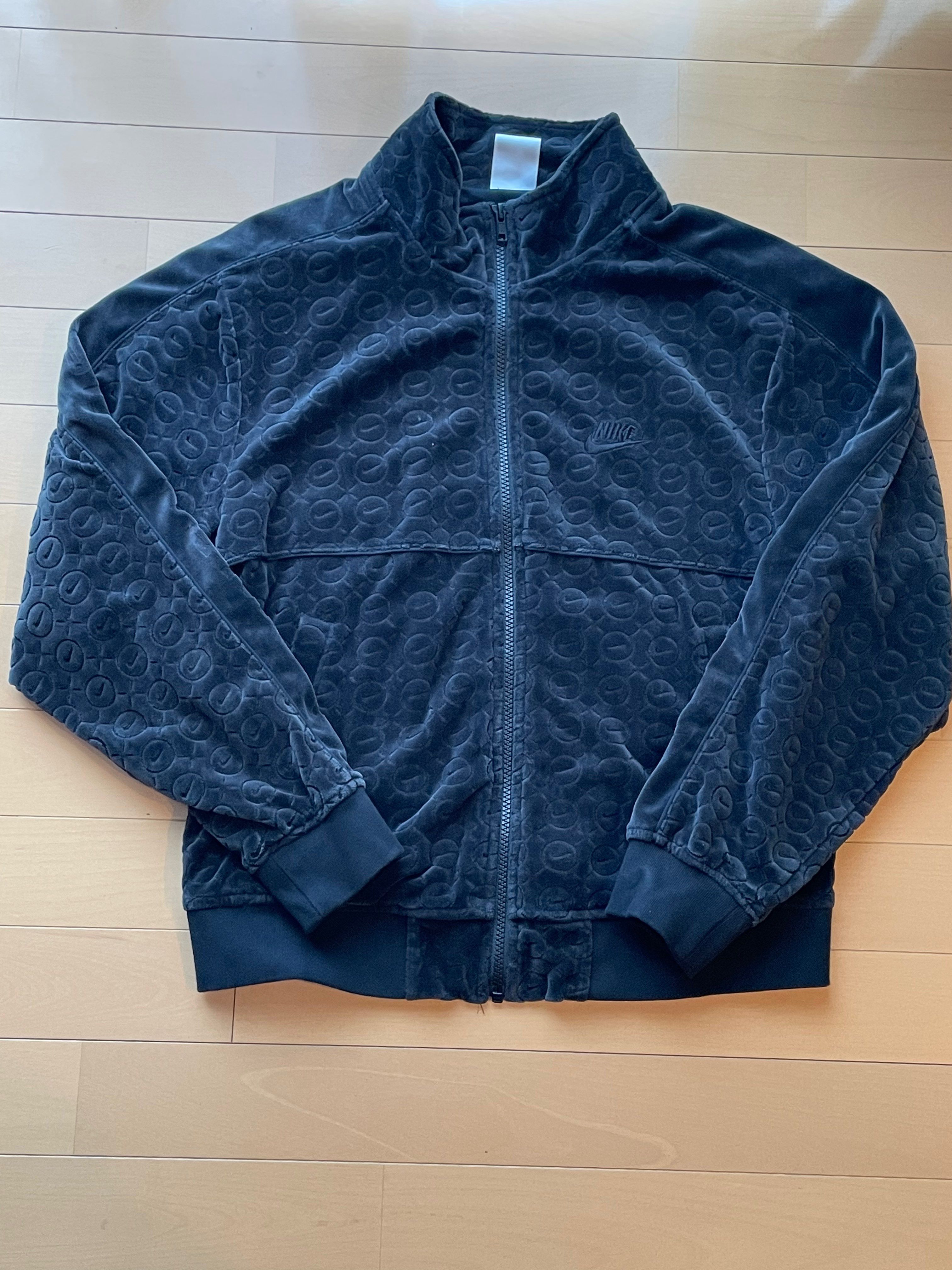 Supreme / Nike® Velour Track Jacket "Black"