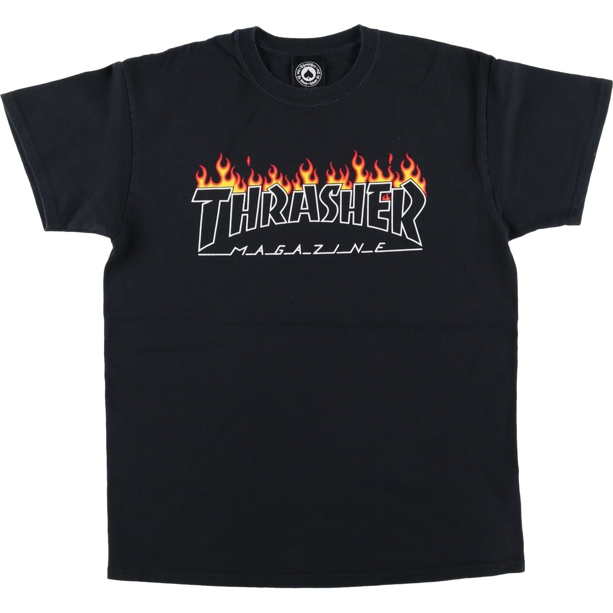 古着 スラッシャー THRASHER ファイヤーパターン サーフ スケートTシャツ メンズM相当/eaa626089