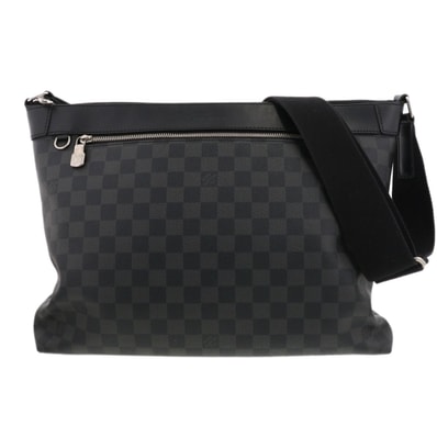 LOUIS VUITTON ルイ・ヴィトン ミック MM NM ショルダーバッグ N40004 ダミエグラフィットキャンバス ブラック メンズ【中古】