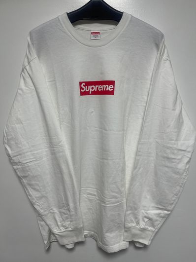 Supreme Box Logo L/S Tee "White"