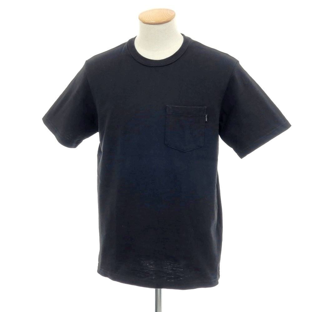 【中古】シュプリーム Supreme 2020年春夏 S/S Pocket Tee コットン クルーネック 半袖Tシャツ ブラック【サイズS】【メンズ】