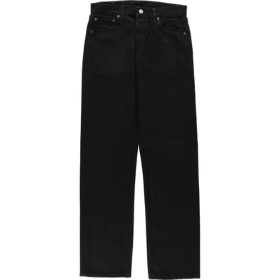 古着 90年代 リーバイス Levi's 501-0165 ブラックデニム ストレートデニムパンツ USA製 メンズw29相当 ヴィンテージ/eaa663356