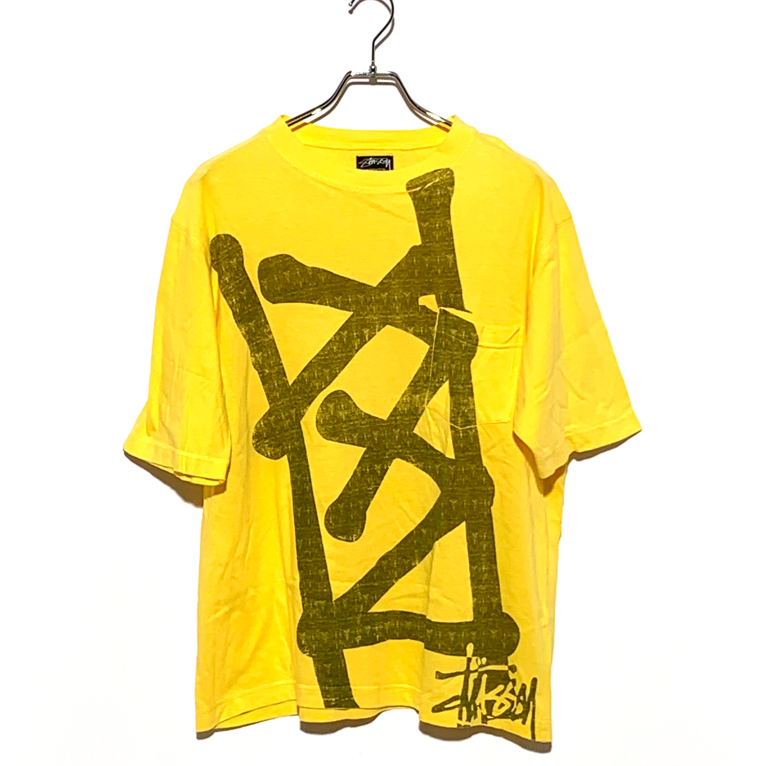 STUSSY 25th Anniversary Print Tee Yellow