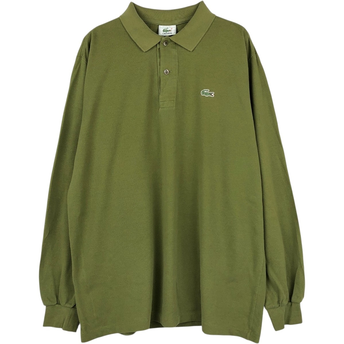 古着 ラコステ LACOSTE 長袖 ポロシャツ 5 メンズL相当/eaa667137