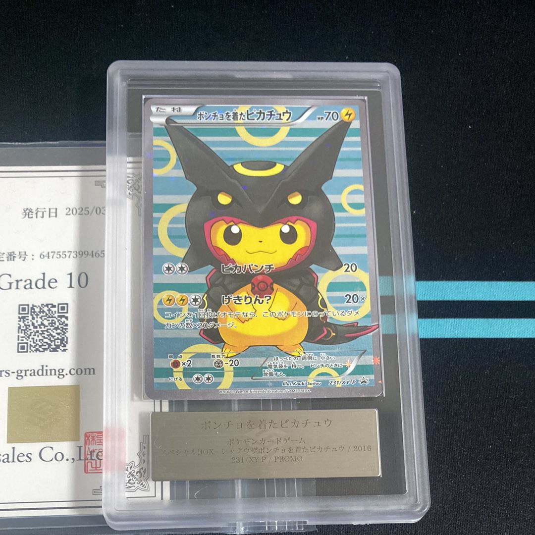 ポンチョを着たピカチュウ: プロモ[XY-P 231/XY-P](プロモーションカード「XY-P」)