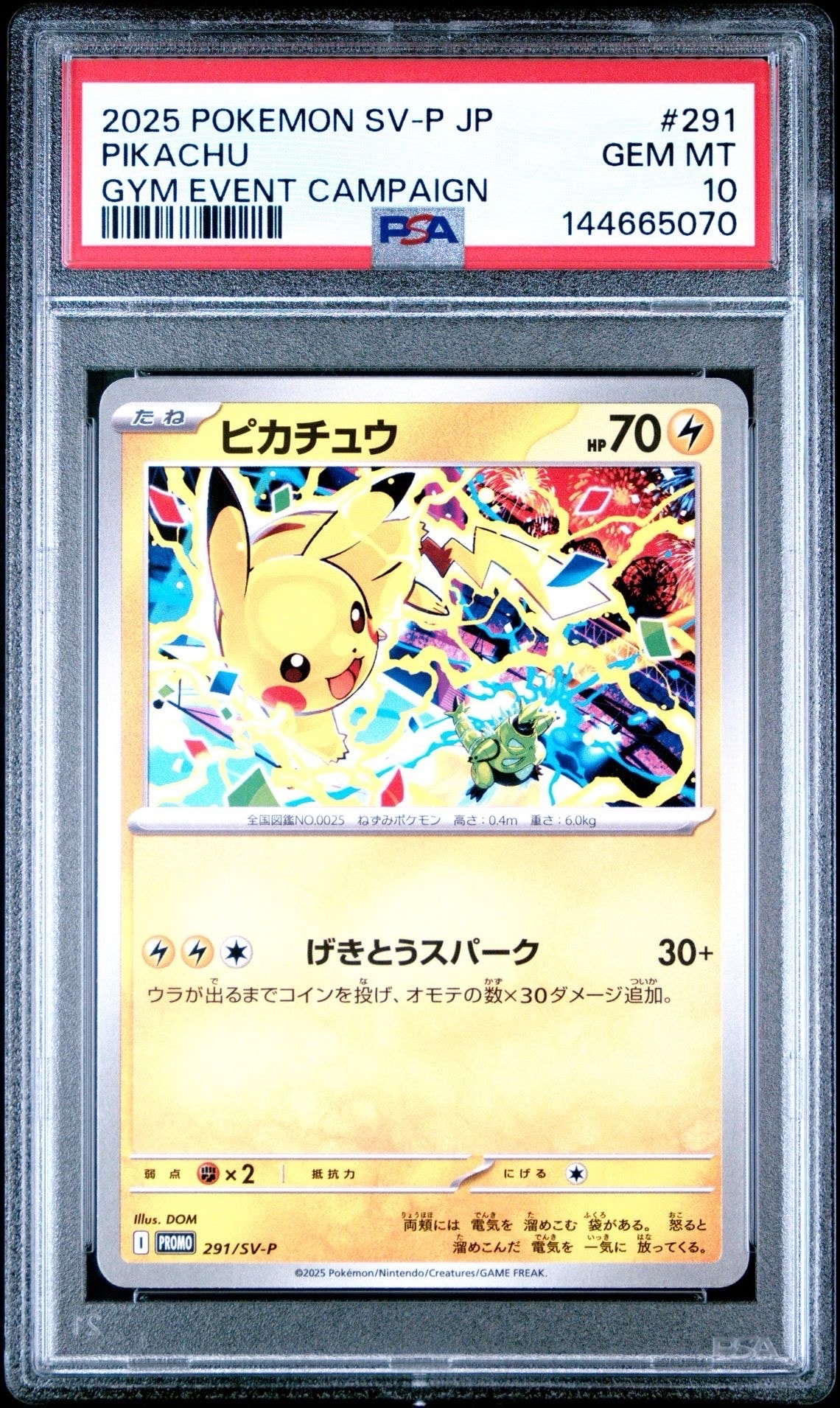 ピカチュウ P [SV-P 291](プロモーションカード「SV-P」)