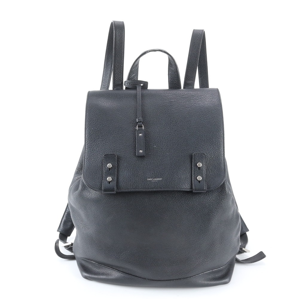 ■美品 サンローラン パリ サック ド ジュールリュックサック レザー