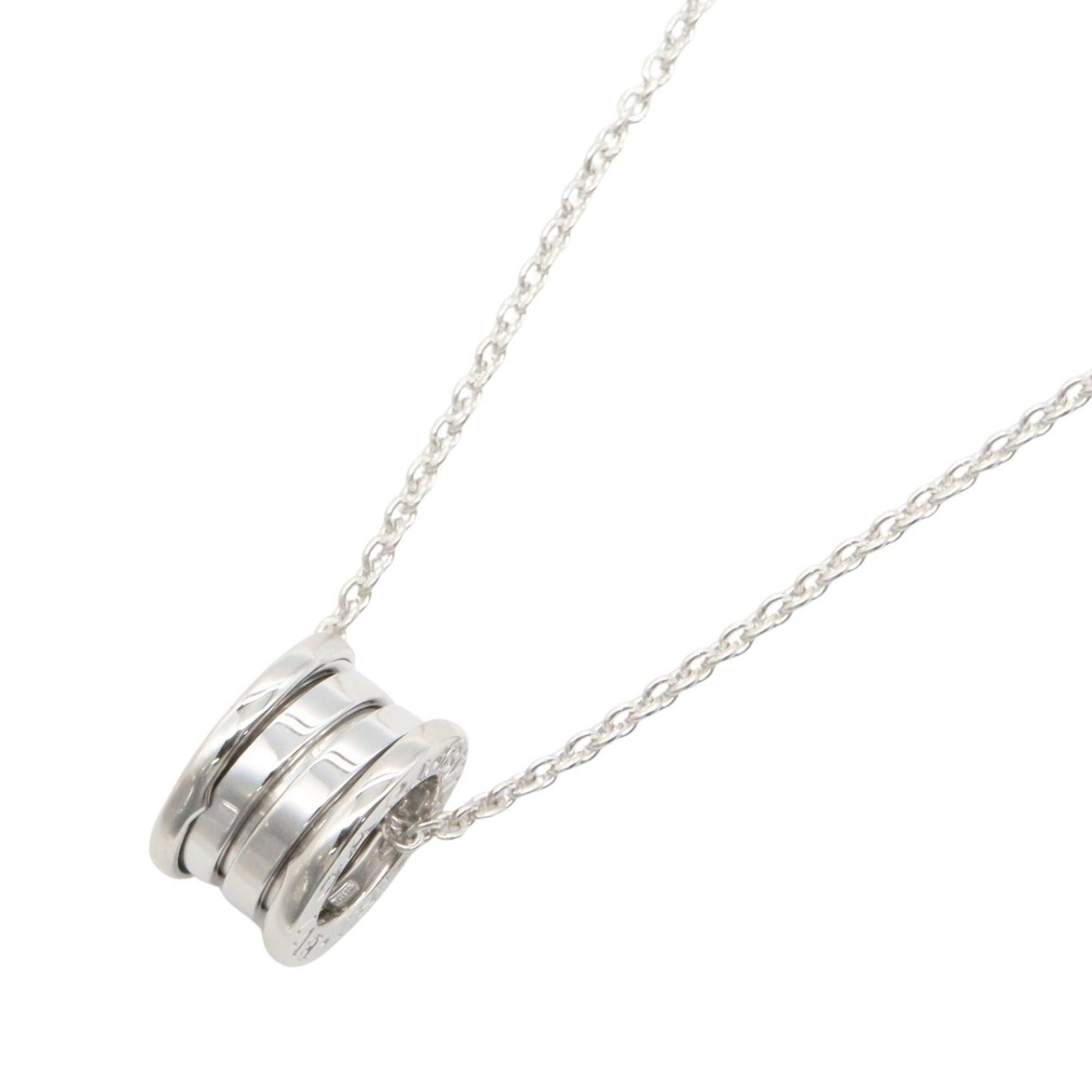 ブルガリ BVLGARI B-zero1 ビーゼロワン ネックレス ネックレス ジュエリー K18WG(ホワイトゴールド) メンズ レディース シルバー系 352815 【中古】