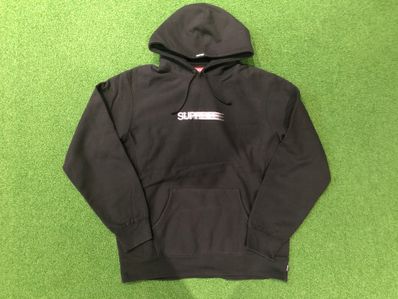Supreme Motion Logo Hooded Sweatshirt "Black" (20SS)