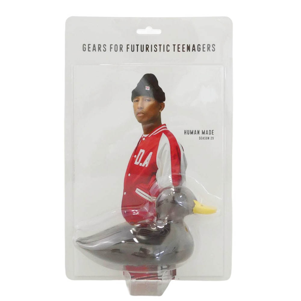 HUMAN MADE ヒューマンメイド 25SS HM29GD113 Book For Futuristic Teenagers Season 29 アヒル型 フィギュア ブリスターパック スペシャル ルックブック ブラック系【新古品】【未使用】【中古】